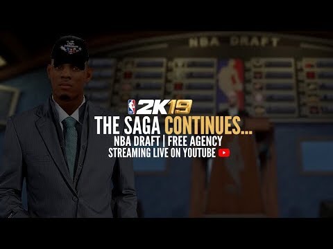NBA 2K19 LAS VEGAS ROYALES MYGM - THE NBA DRAFT | CAN WE GET KLAY THOMPSON IN FREE AGENCY!? (EP.42)