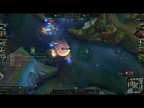 Ezreal arcane shifts into river despite not having waterproof boots