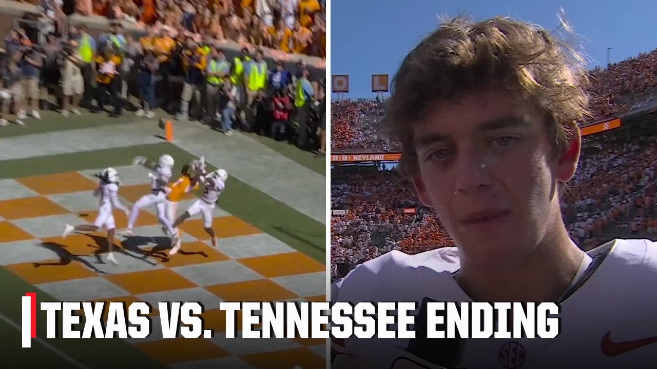 Texas holds off Tennessee’s last-second Hail Mary, Arch Manning recaps win | ESPN College Football
