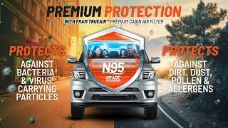 FRAM TrueAir™ Premium Cabin Air Filter - Premium Protection