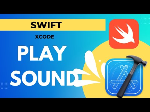 How to add and play sound in Swift | iOS Xcode  | AVFoundation | AVAudioPlayer