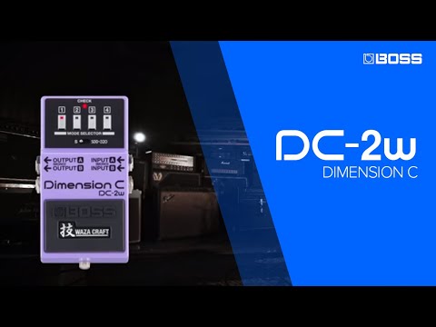Boss DC-2W Waza Craft Dimension C Chorus Pedal - Display Model image 4
