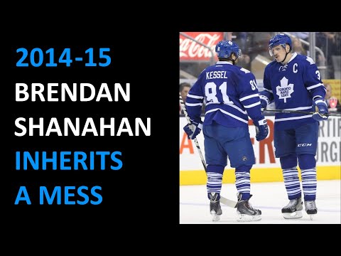 Toronto Maple Leafs president Brendan Shanahan inherited a mess for the 2014-15 season