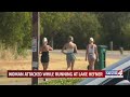 Woman attacked while running at Lake Hefner
