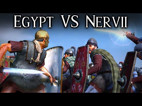 Egypt VS Nervii ⚔️ - Divide Et Impera Online Battles - Total War Rome 2 - Ep.26