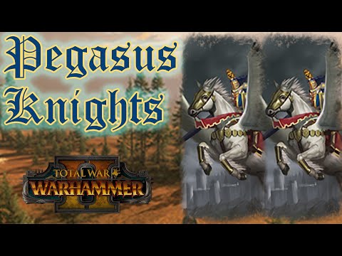 UNDERRATED UNIT: Pegasus Knights - Bretonnia vs Dark Elves // Total War: WARHAMMER II Online Battle
