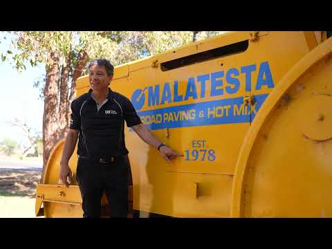 Customer Testimonial: Cat® AP400 Asphalt Paver (Malatesta Group, Western Australia)