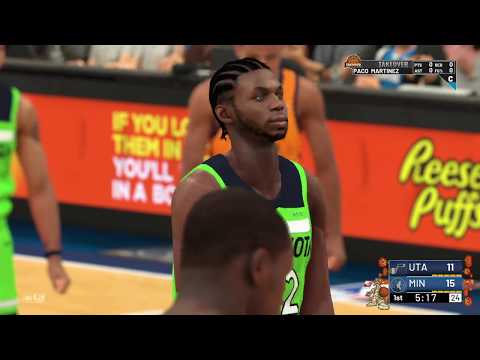 NBA 2K19 My Career Jazz vs Timberwolves Ep.11