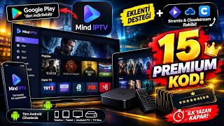 Stremio ve CloudStream'e Rakip IPTV Uygulaması! 🔥 15 PREMIUM KODU VAR!