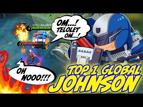 PERFECT Driving | meta johnson 2020 | Best Build Johnson | Top 1 Global Johnson ~ MLBB