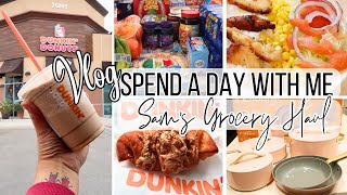 SPEND A DAY WITH ME || LETS GO TO SAMS CLUB + GROCERIES HAUL || NEW COOKWARE || WHAT I EAT IN A DAY