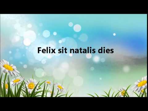 Felix sit natalis dies