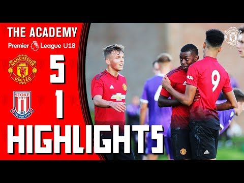 The Academy | Under-18s | Manchester United 5-1 Stoke City | Highlights