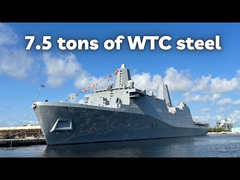 USS New York Tour: 9/11 Memorial at Sea