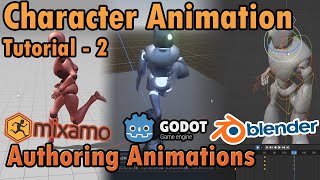 Godot 3D角色动画教程：2 - Blender导出和Godot教程