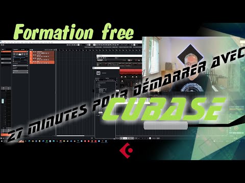 27 minutes pour démarrer avec CUBASE !!!