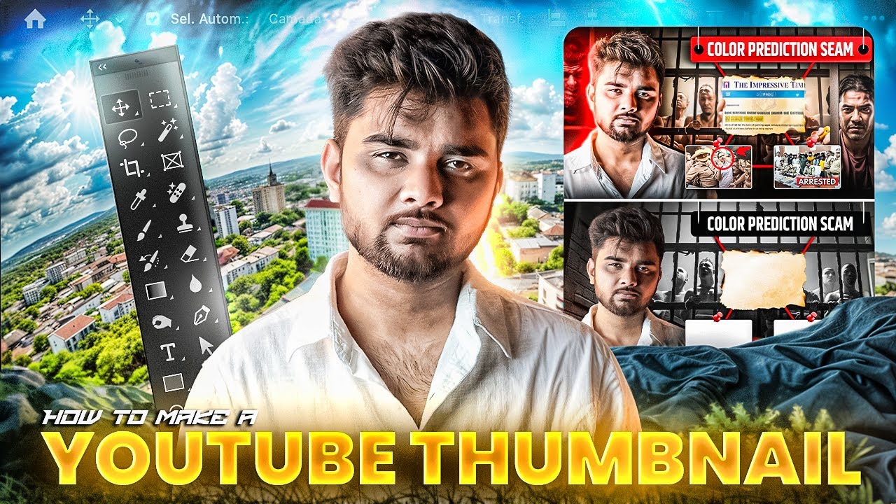 Master in Youtube Thumbnail I How to make a Youtube Thumbnail Like a pro