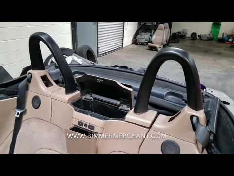 BMW Z3 Roadster Rear Roll Over Headrest Support Bars E36/7