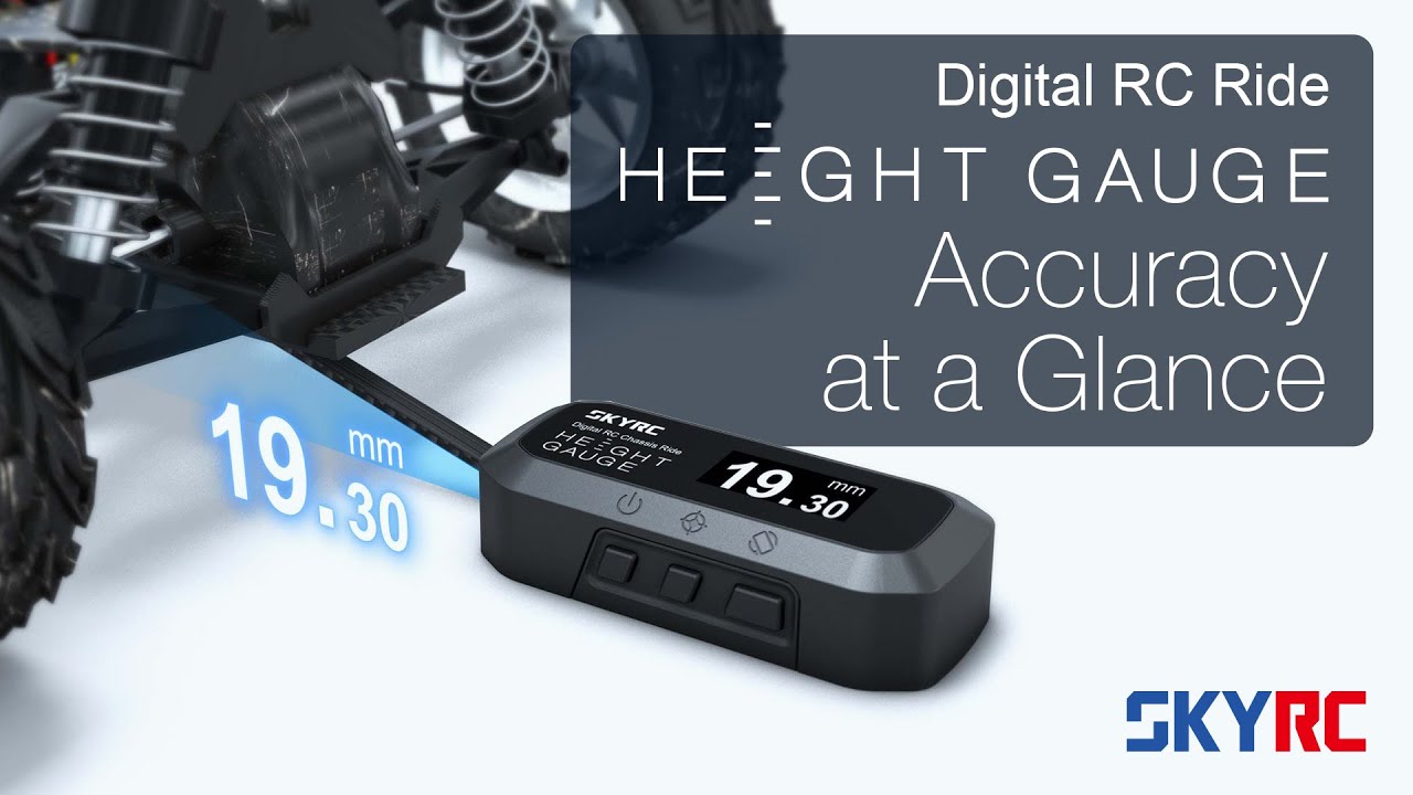 SKY RC Digitální měřák světlé výšky