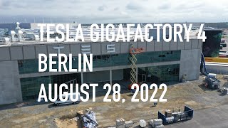 Tesla Gigafactory 4 Berlin  Entrance lobby unveili