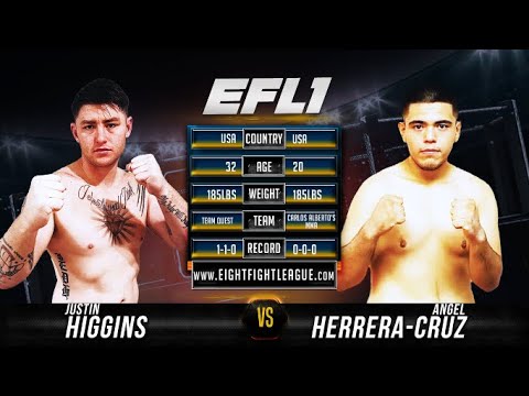 Justin Higgins vs Angel Herrera Cruz - EFL1