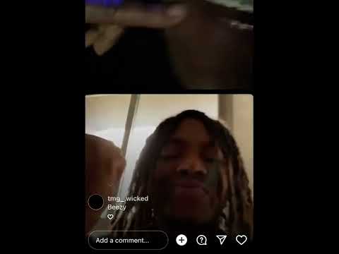 New Rico Recklezz on ig live with SG Batman 🦇 previews new heat 👀🔥✍️🛫 #ricorecklezz #sgbatman