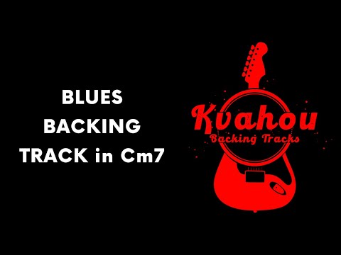 Blues Backing Track in Cm7