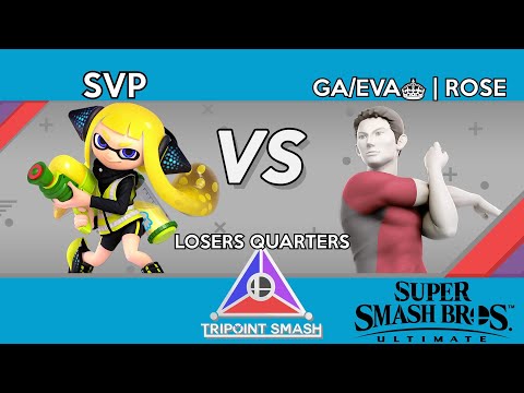 Tripoint Smash 43 - Losers Quarters - SVP (Inkling) Vs. GA/EVA^ | Rose (Wii Fit Trainer)