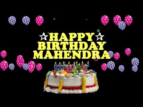 MAHENDRA HAPPY BIRTHDAY TO YOU