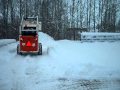 Bobcat S175 moving snow.AVI Bobcat S175 moving snow.AVI