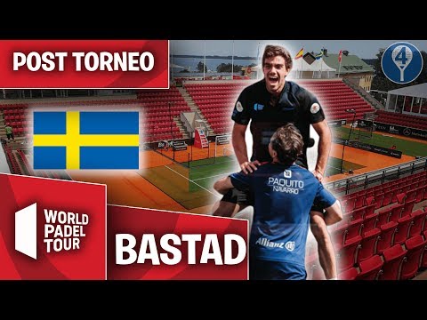 Nº1 EN 2019 PAQUITO-LEBRON? WORLD PADEL TOUR SWEDISH OPEN 2019 POST TORNEO