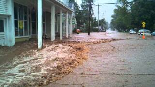 preview picture of video 'Roxbury NY Hurricane Irene 1:50'