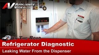 Maytag Refrigerator Repair: Leaking Water From the Dispenser - Water Inlet Valve