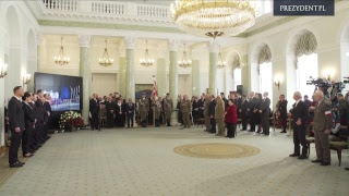 Uroczystość wręczenia Odznaczeń Państwowych przez Prezydenta RP Andrzeja Dudę