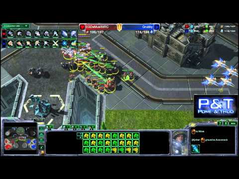 (HD671) Grubby vs Demuslim - PvT - G1 - Heart of the Swarm [FR]