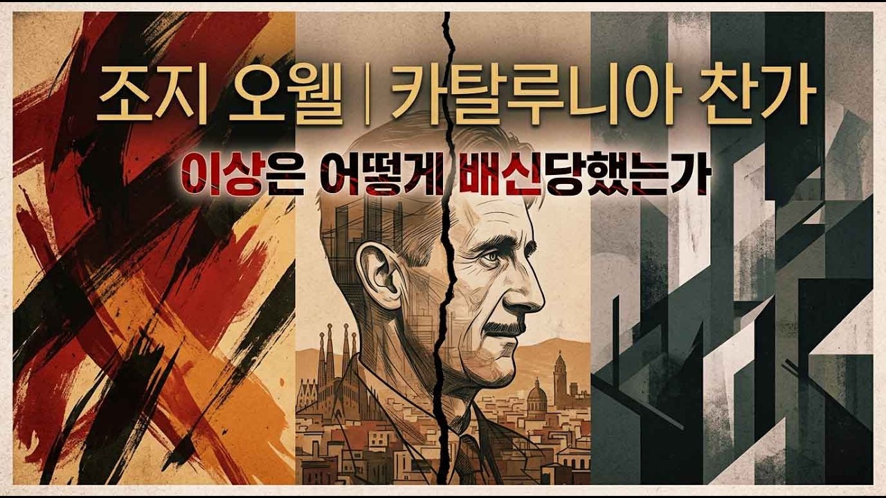 📖 전쟁터에서 발견한 진실, 그리고 배신 – 조지 오웰의 『카탈로니아 찬가』