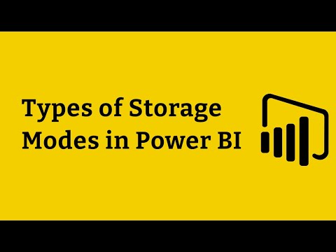 2.3 Types of Storage Modes in Power BI