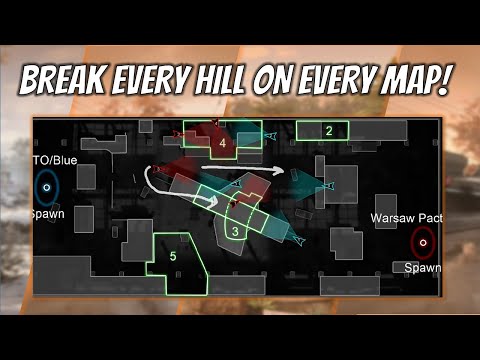HOW TO BREAK EVERY HARDPOINT ON EVERY MAP! (Cold War Competitive Tips and Tricks!)