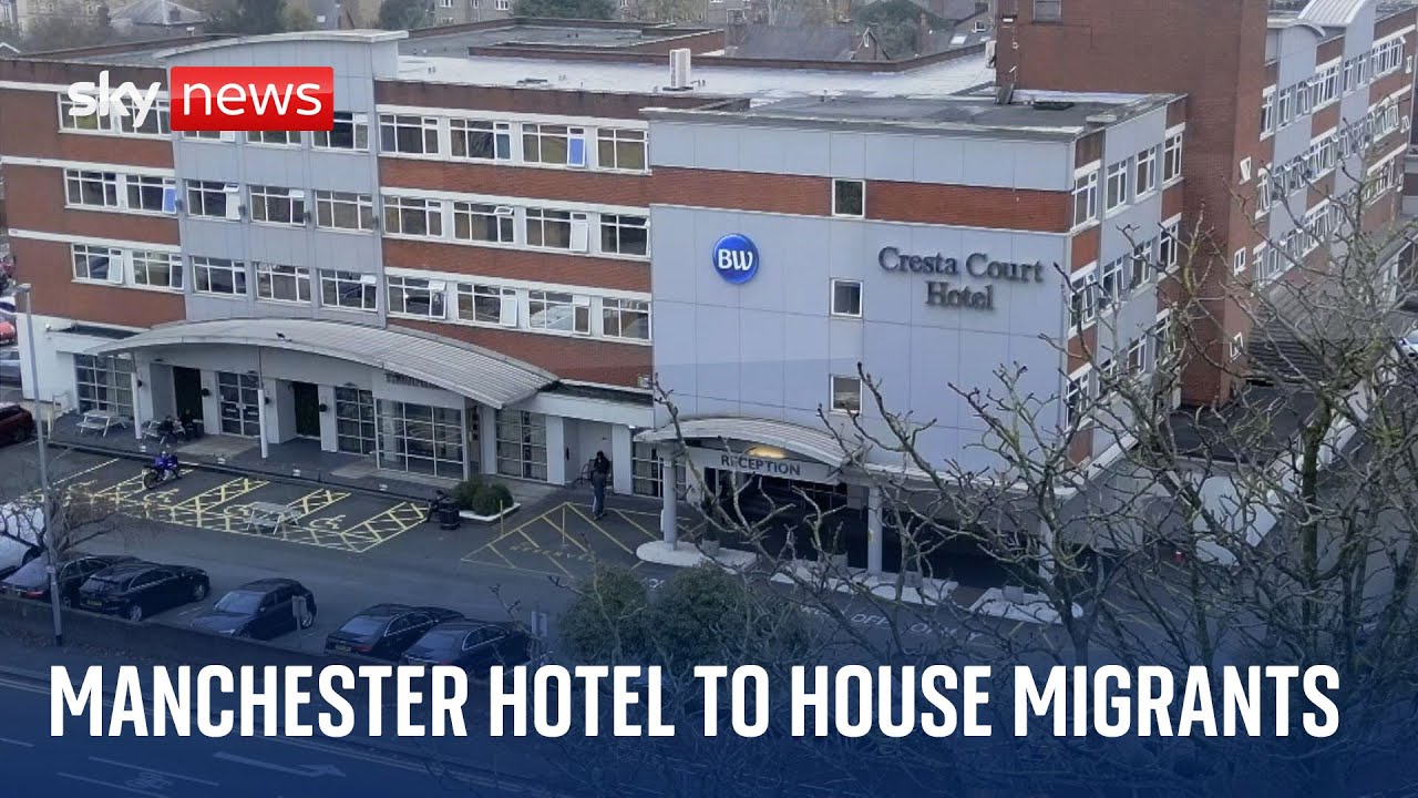 Residents divided as a Manchester hotel becomes accommodation for asylum seekers