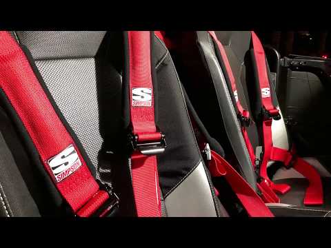 How To Install Simpson Racing Harness UTV RZR Turbo. Great For Glamis and off-road