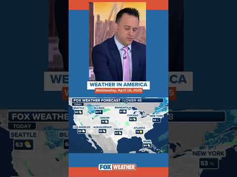 Weather in America: April 16, 2025