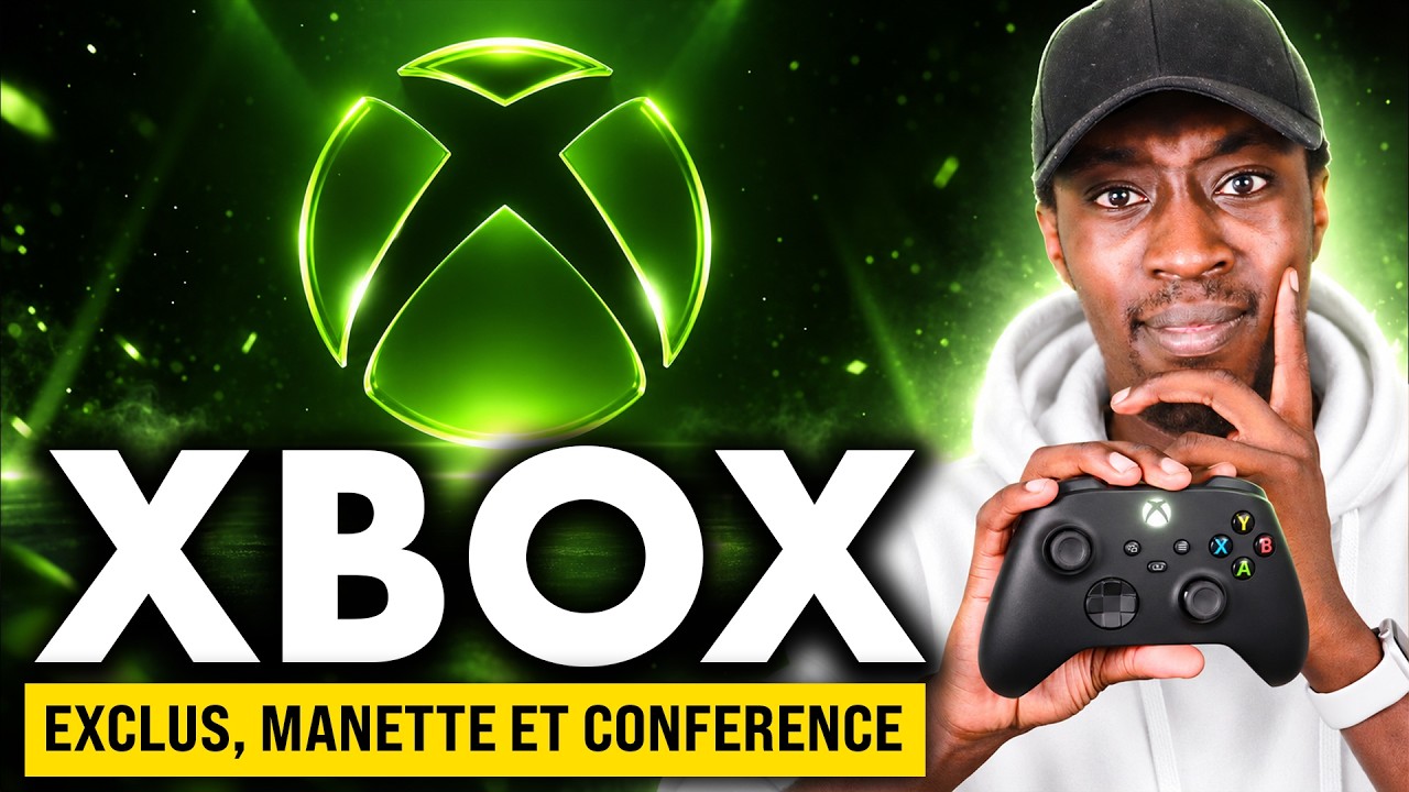 XBOX : J'ai PLUSIEURS INFOS & ANNONCES à vous partager 💥Nouvelle manette, Conférences, EXCLUS...
