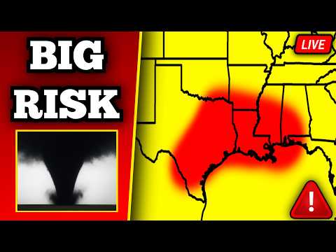 🔴 BREAKING 7 TORNADO WARNINGS RIGHT NOW - Tornadoes Possible - With LIVE Storm Chasers...