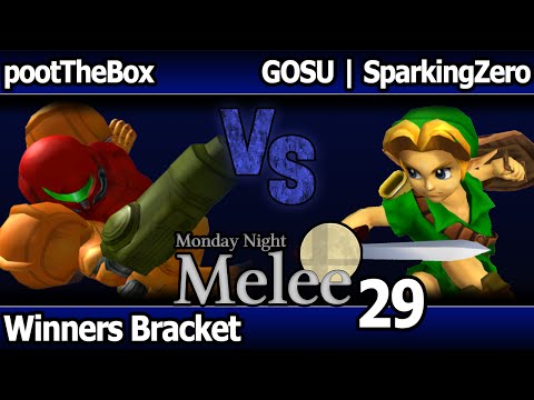 MNM 29 Melee - pootTheBox (Samus, Doc, Ganon) vs GOSU | SparkingZero (Young Link) - Winners Bracket