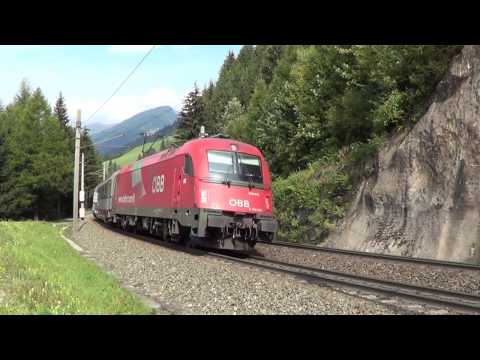 Brennerbahn am 01.10.16 – «Bahnverkehr in Gries am Brenner Teil 2»