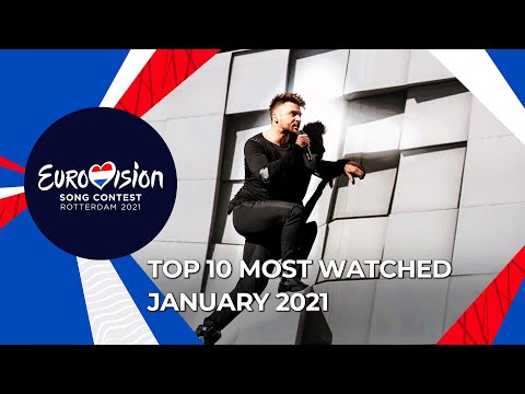 TOP 10: Most watched in January 2021 - Eurovision Song Contest
