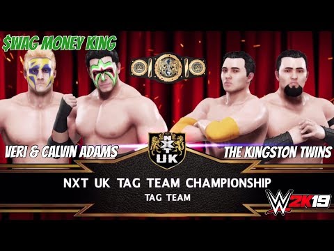 WWE 2K19 - Veri & Calvin Adams vs. The Kingston Twins (NXT UK Tag Team Championship)