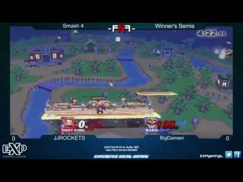 FNF 1-2-15 - Smash 4 - JJROCKETS vs. RockyLuna - Winners Semis