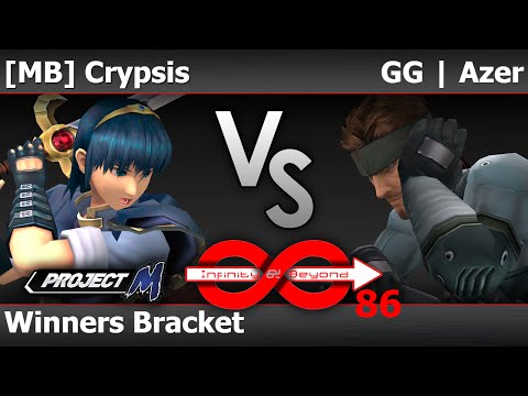IaB! 86 PM - [MB] Crypsis (Marth) vs GG | Azer (Snake, Falco) - Winners Bracket