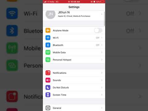 How to set sim pin on iphone